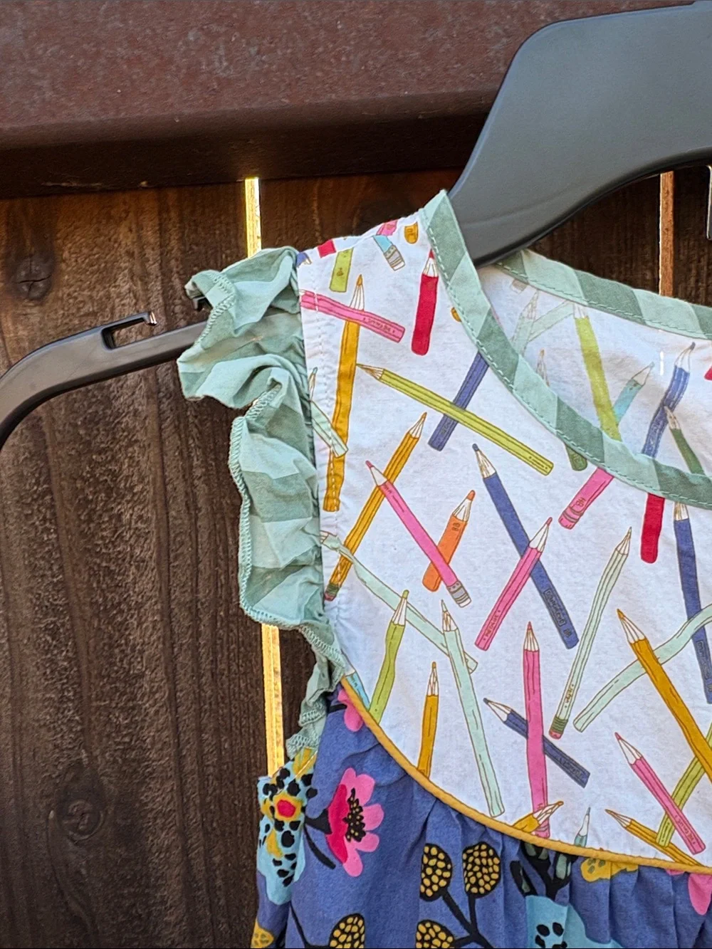 Matilda Jane Floral top in Purple, Pink, Yellow and Mint
